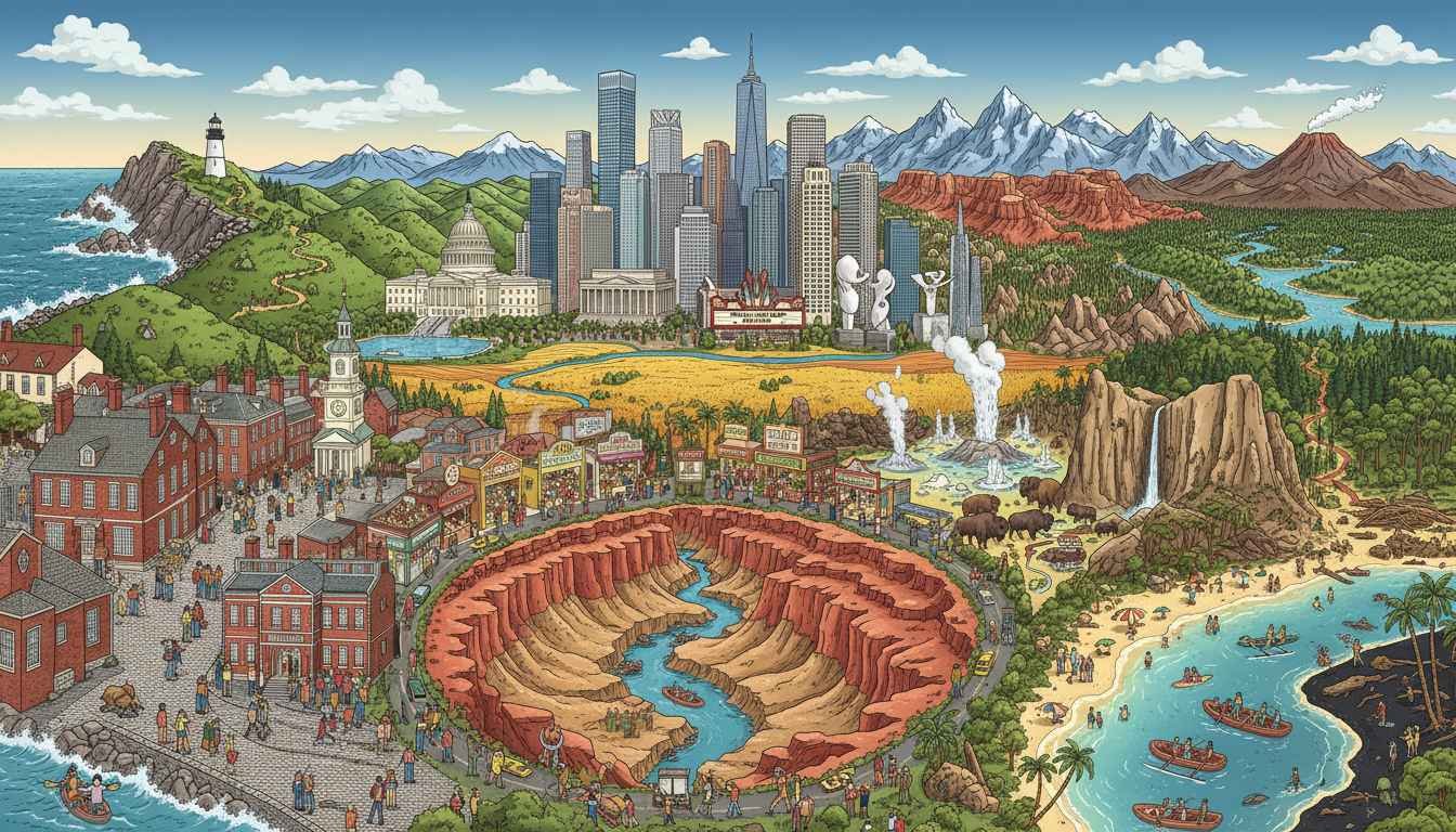 list of places to visit in usa