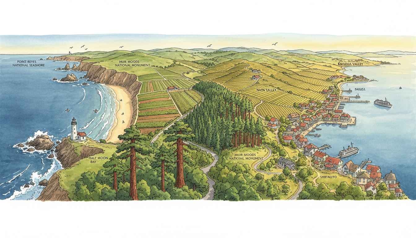 nearby places to visit in san francisco