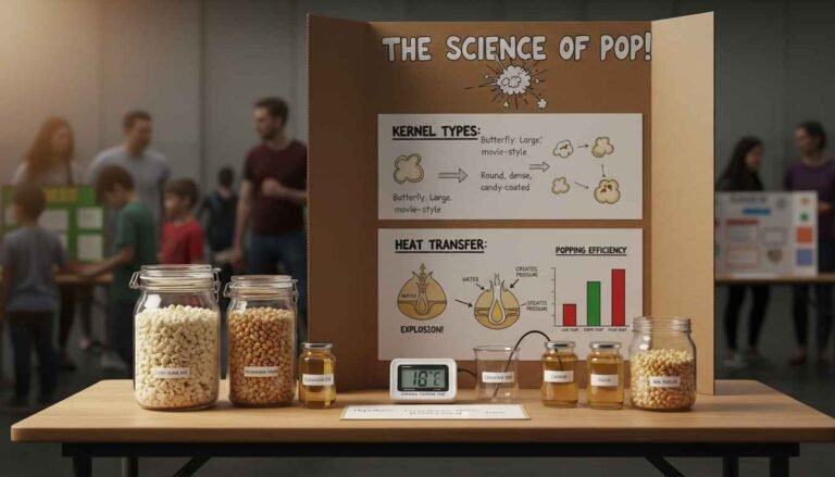 hypothesis popcorn science fair project